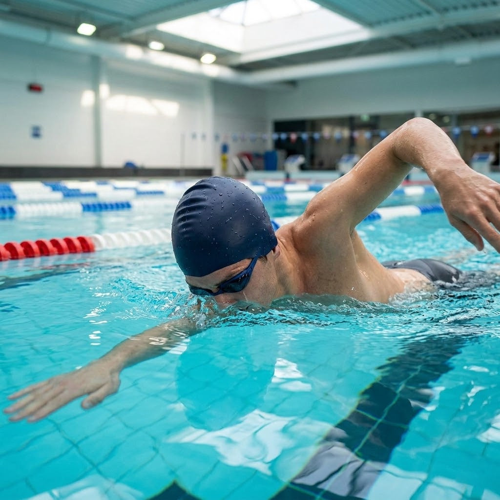 Premium High-Elasticity Silicone Swim Cap