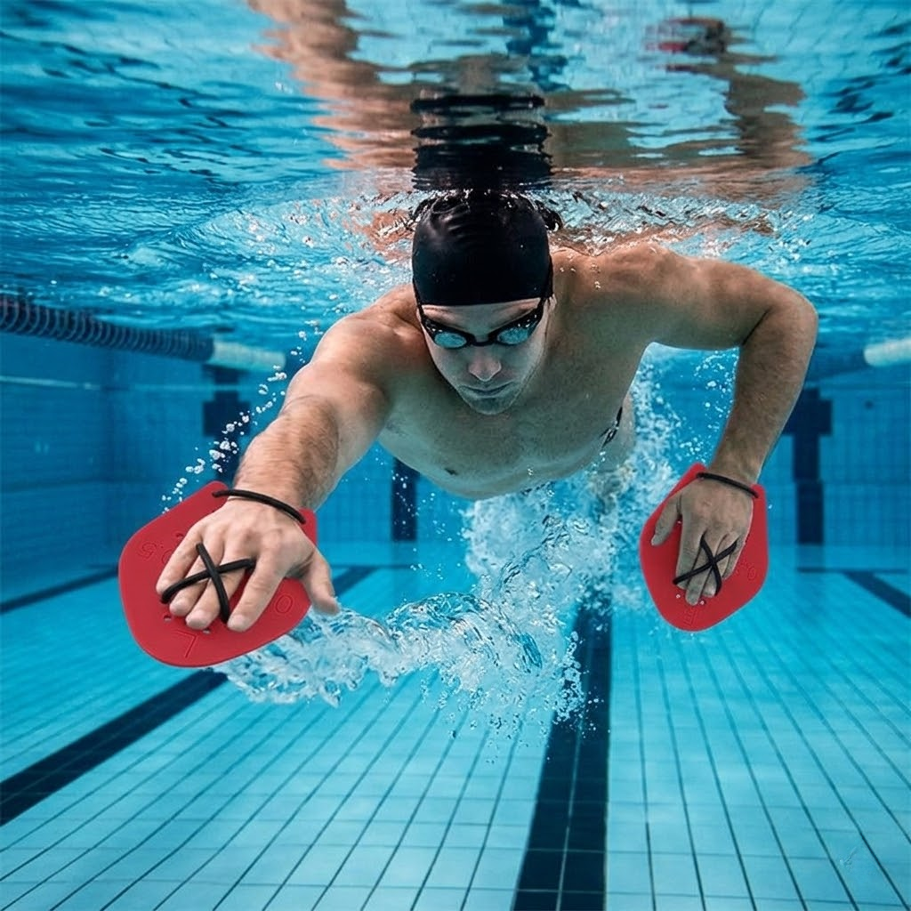 Professional Hydrodynamic Swim Training Paddles